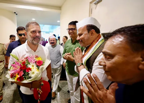 Rahul Gandhi in Lucknow