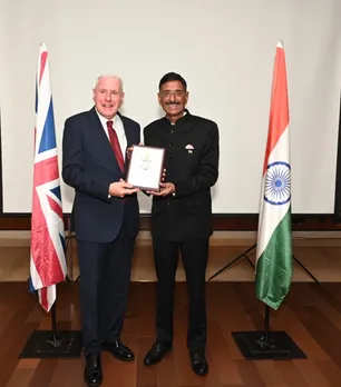 रक्षा राज्य मंत्री संजय सेठ की ब्रिटेन के रक्षा राज्य मंत्री संग द्विपक्षीय बैठक