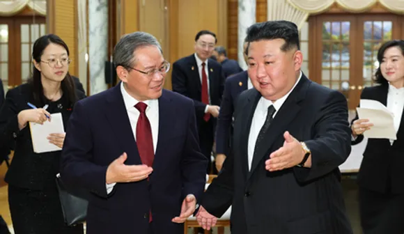 चीनी प्रधानमंत्री ली छ्यांग ने किम जोंग-उन से मुलाकात की