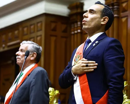 Peru's Congress leader Jose Jeri sworn in as President