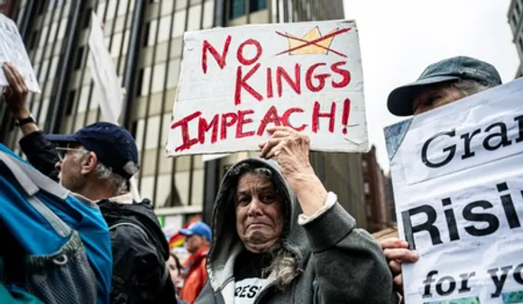 Anti-Trump protests erupt across US under banner of ‘No Kings’