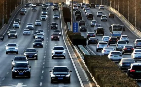 चीन में मोटर वाहनों की संख्या 46 करोड़ 50 लाख दर्ज