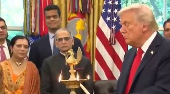 Trump hosts Diwali celebrations at the White House, calls PM Modi 'great person'