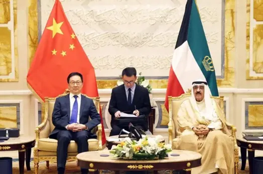 चीनी उप राष्ट्रपति हानचंग ने कुवैत की यात्रा की