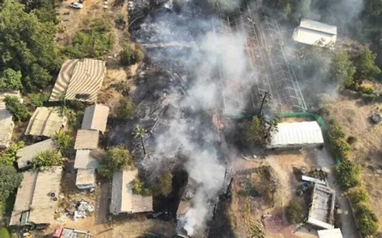 wildfire in israel