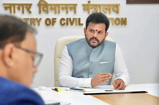 New Delhi: Ram Mohan Naidu Reviews IndiGo Operation