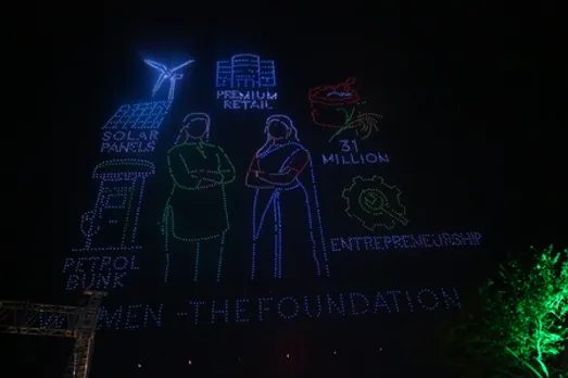 Drone show at Telangana Global Summit sets Guinness World Record (Photo: IANS)