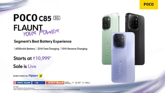 POCO C85 5G 1st sale goes live, with best battery experience at a disruptive price
