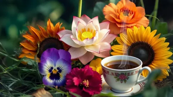 Flowers tea, Phoolo ki chai