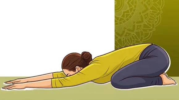 Shashankasan pose benefit