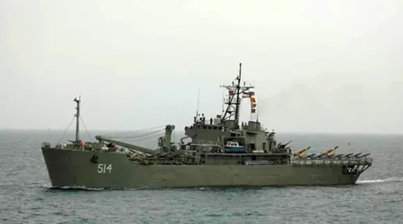 Iranian warship IRIS Lavan docks in Kochi after technical fault