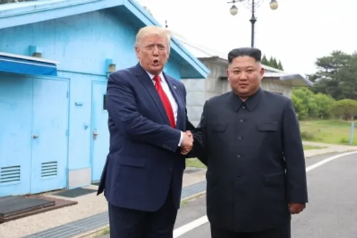 Panmunjom,Donald Trump,DONALD TRUMP-KIM JONG UN-MEETING,Donald Trump meets with Kim Jong Un,Donald Trump,Kim Jong Un