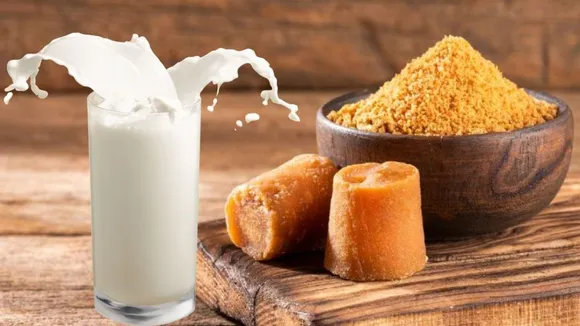 jaggery milk 