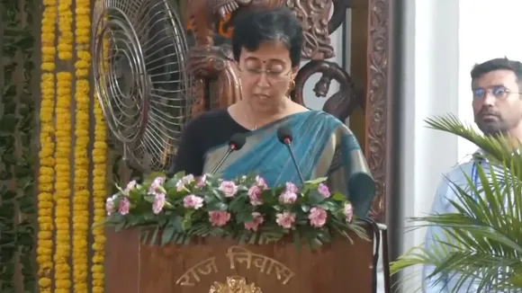 CM Atishi Oath