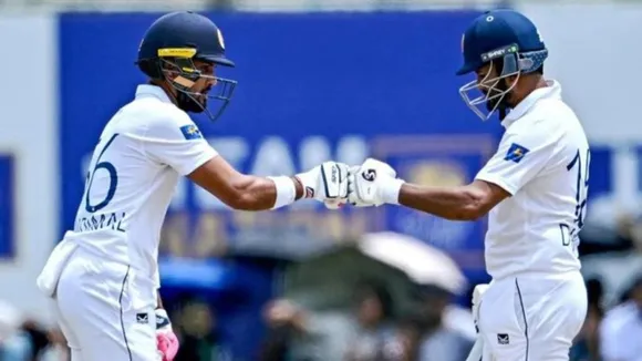 SL vs NZ:  Dimuth Karunaratne and Dinesh Chandimal