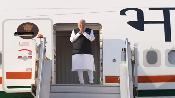 PM Modi depart for Laos