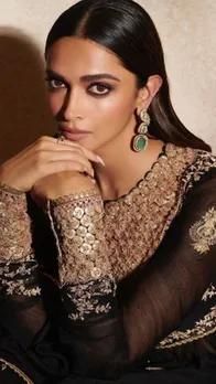 करण देओल की शादी में दीपिका ने अनारकली सूट में ढाया कहर, देखें