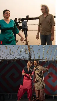 परिणीति चोपड़ा ने शेयर किया चमकीला BTS मोमेंट, देखें