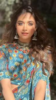 कीर्ति सुरेश के साड़ी लुक पर फिदा हैं फैंस, देखें तस्वीरें...