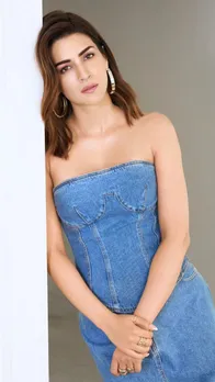 डेनिम लुक में कृति सेनन ने किया फैंस को बेकरार, देखें तस्वीरें