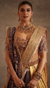 अनंत-राधिका की शादी में रॉयल प्रिंसेस बनकर पहुंचीं जैकलीन