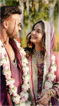 PICS: बिना ताम-झाम के दुल्हन बनीं दिव्या अग्रवाल, ऐसे रचाई शादी