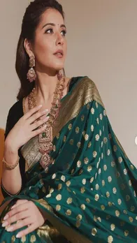 देसी लुक में बेहद प्यारी लग रहीं Rashi Khanna, देखें फोटोज