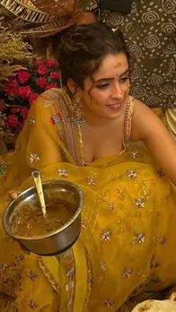 बहन की शादी में इमोशनल हुईं सान्या मल्होत्रा, देखें तस्वीरें