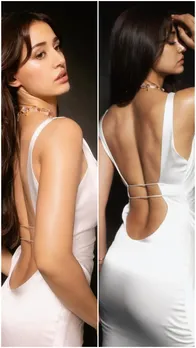 व्हाइट बैकलैस गाउन में कहर लगीं दिशा पाटनी, देखें खूबसूरत अदाएं