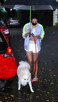 बारिश के मौसम में मलाइका अरोड़ा ने बढ़ाया पारा