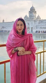 अमृतसर के गोल्डन टेंपल पहुंची करिश्मा कपूर, यहां देखें तस्वीरें