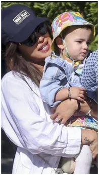 बेटी के साथ Priyanka Chopra के क्यूट मोमेंट्स, वायरल हुई तस्वीरें