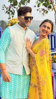 हल्दी सेरेमनी में करण और तेजस्वी को देख चौंक गए फैंस, देखें