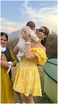 Rubina Dilaik ने जुड़वा बच्चों और फैमिली संग मनाया वैलेंटाइन डे, PICS