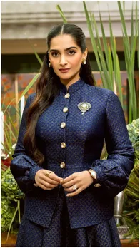 Sonam kapoor ने दिया शाही लंच, शेयर की खूबसूरत तस्वीरें