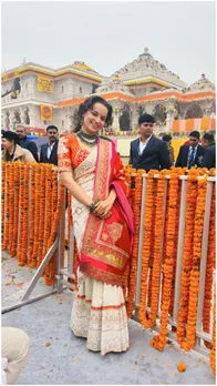 Kangana Ranut ने दिखाया यही है भव्य राम मंदिर, शेयर की तस्वीरें