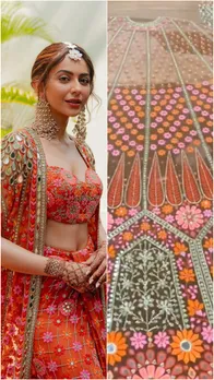 28 दिन में बना रकुल प्रीत का मेहंदी आउटफिट, डिजाइनर ने दिखाई झलक