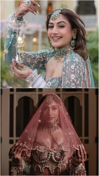 कलीरे-मेहंदी से घूंघट तक...Surbhi Chandna ने फ्लॉन्ट किया ब्राइडल लुक
