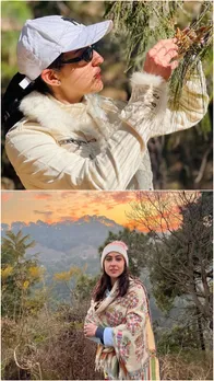 PICS: फिर पहाड़ों पर घूमने निकलीं सारा अली खान, वादियों में किया चिल