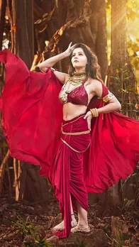 Rubina Dilaik ने इन तस्वीरों में दिखाई दिलकश अदाएं, देखकर घायल हुए लोग