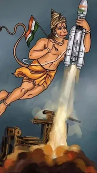 चंद्रयान 3 के लॉन्च पर लोगों ने शेयर किया हार्ट वार्मिंग फोटोज, देखें