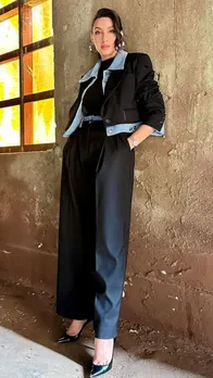 ब्लैक डेनिम कोड सेट में नोरा ने दिए किलर पोज, देखें तस्वीरें