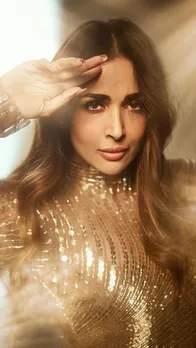 गोल्डन कलर की ड्रेस में मलाइका लगी 'असली सोना', देखें तस्वीरें