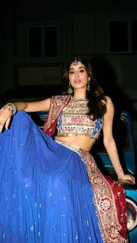 जान्हवी कपूर ने शेयर की शूटिंग की तस्वीरें, देखें उनका बिना मेकअप लुक