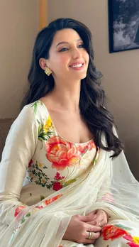 नोरा फतेही ने वेस्टर्न छोड़ ट्रेडिशनल की ओर किया रुख, देखें तस्वीरें