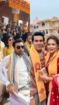 राम भक्ती में डूबे ये फिल्मी सितारे, अयोध्या से वायरल हुईं ये तस्वीरें