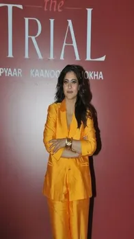 बॉस लेडी लुक में नजर आईं काजोल, स्माइल देख धड़के लाखों दिल