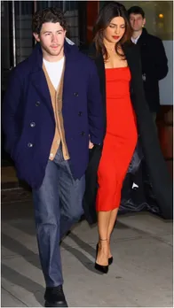 निक के साथ प्रियंका चोपड़ा ने मनाई एनिवर्सरी, रेड गाउन में ढाया कहर