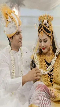 पोलोई पहन खूब जची लिन लैशराम, मणिपुरी दुल्हा बने Randeep Hooda