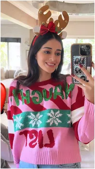 Ananya Pandey ने नये घर में धूमधाम से मनाया क्रिसमस, देखें PICS